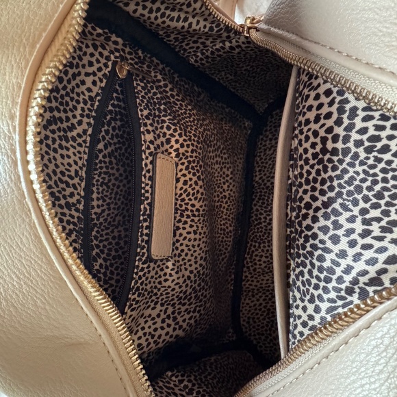 Beige Backpack purse - Picture 4 of 4